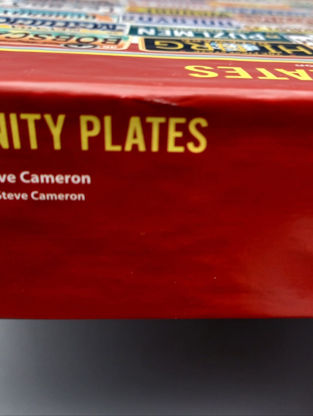 White Mountain Vanity Plates Puzzle Complete - Picture 13 of 14
